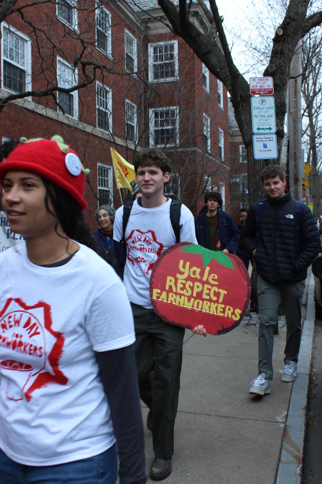JR marching for farmworker rights